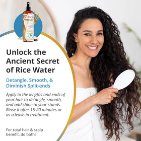 Eau de Riz Fermentée Seven Minerals avec ingrédients naturels