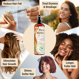 Eau de Riz Fermentée Seven Minerals sur une table en bois