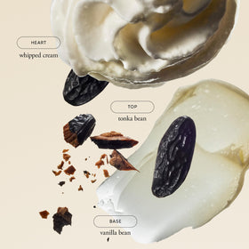 Eau de Toilette Fresh Cream philosophie sur une surface en bois