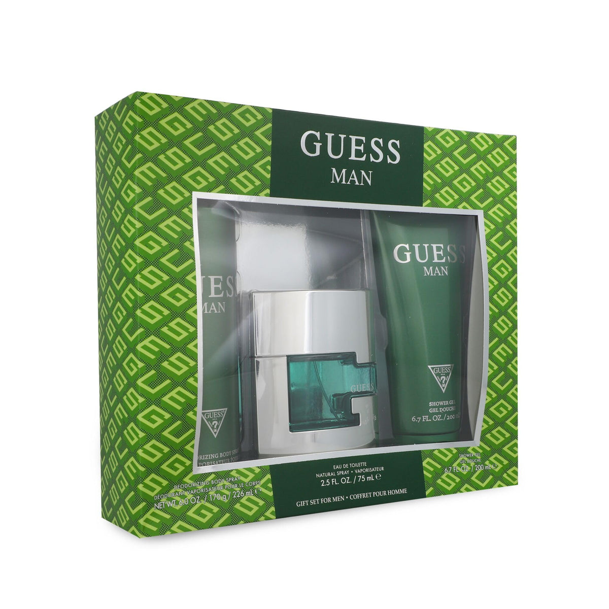Eau de toilette GUESS Man 75 ml avec bouchon