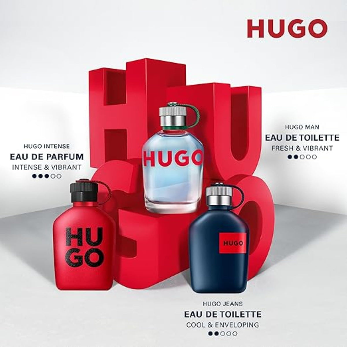 Eau de Toilette Hugo Boss Hugo Man 200ml sur une table