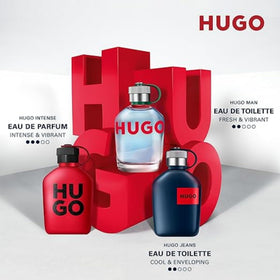 Eau de Toilette Hugo Boss Hugo Man 200ml sur une table