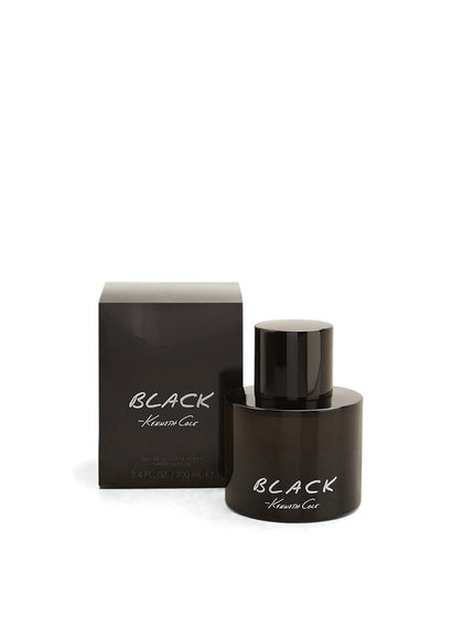 Eau de Toilette Kenneth Cole Black 100 ml vue avant avec flacon élégant