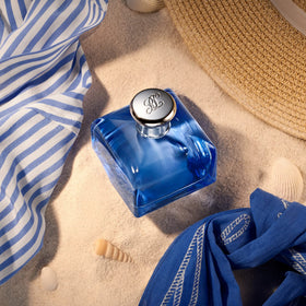 Eau de Toilette RALPH LAUREN Blue dans un cadre de plage ensoleillé