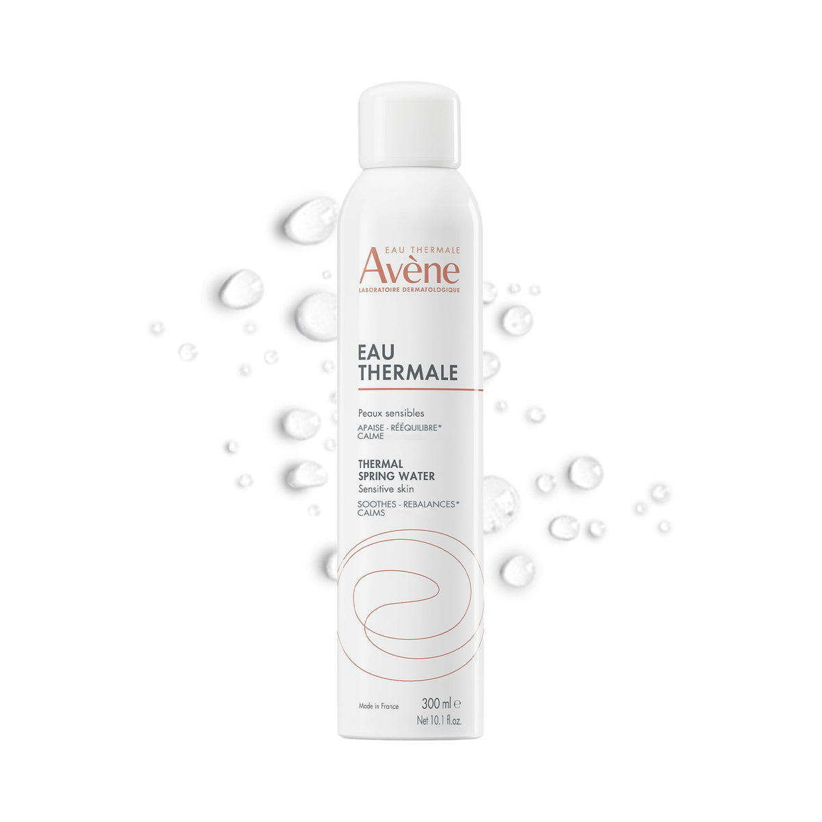 Eau Thermale Avène 360g vue avant avec vaporisateur