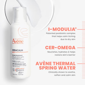 Eau Thermale Avène Baume Riche Réparateur prise en main
