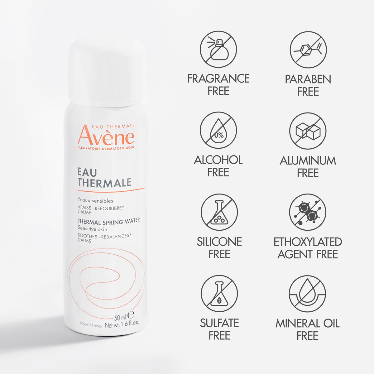 Eau Thermale Avène Eau Thermale 181g en ambiance nature
