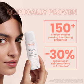 Eau Thermale Avène Eau Thermale 181g en utilisation