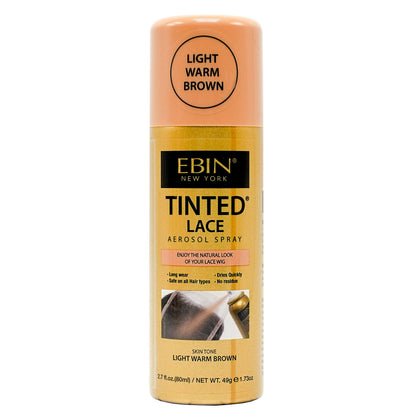 EBIN NEW YORK Spray teinté léger brun chaud 2,7 fl oz vue avant