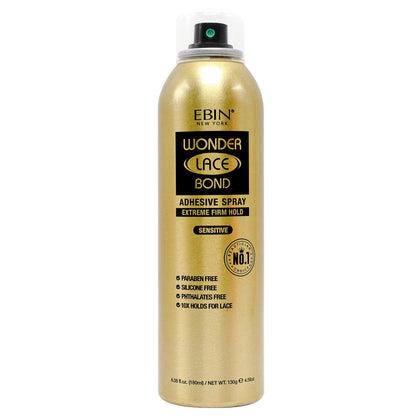 EBIN NEW YORK Wonder Lace Bond Adhesive Spray 180mL vue avant