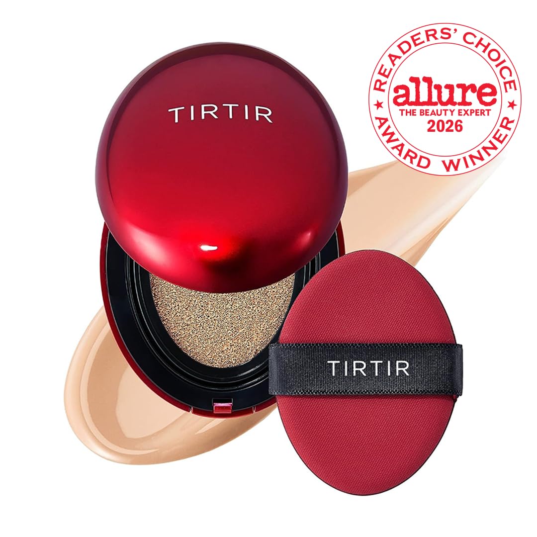 Échantillon de teinte 23N Sand du fond de teint cushion TIRTIR