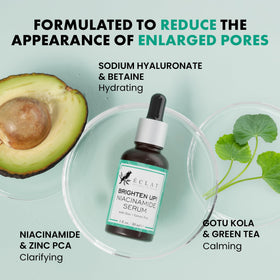 Eclat Skincare Sérum Niacinamide 12% application sur la peau