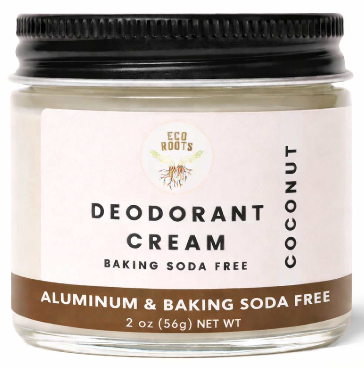 ECO ROOTS Déodorant Naturel Femme crème de 165g vue avant