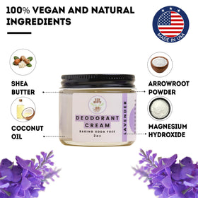 ECO ROOTS Déodorant Naturel Femmes 168g application sur aisselle