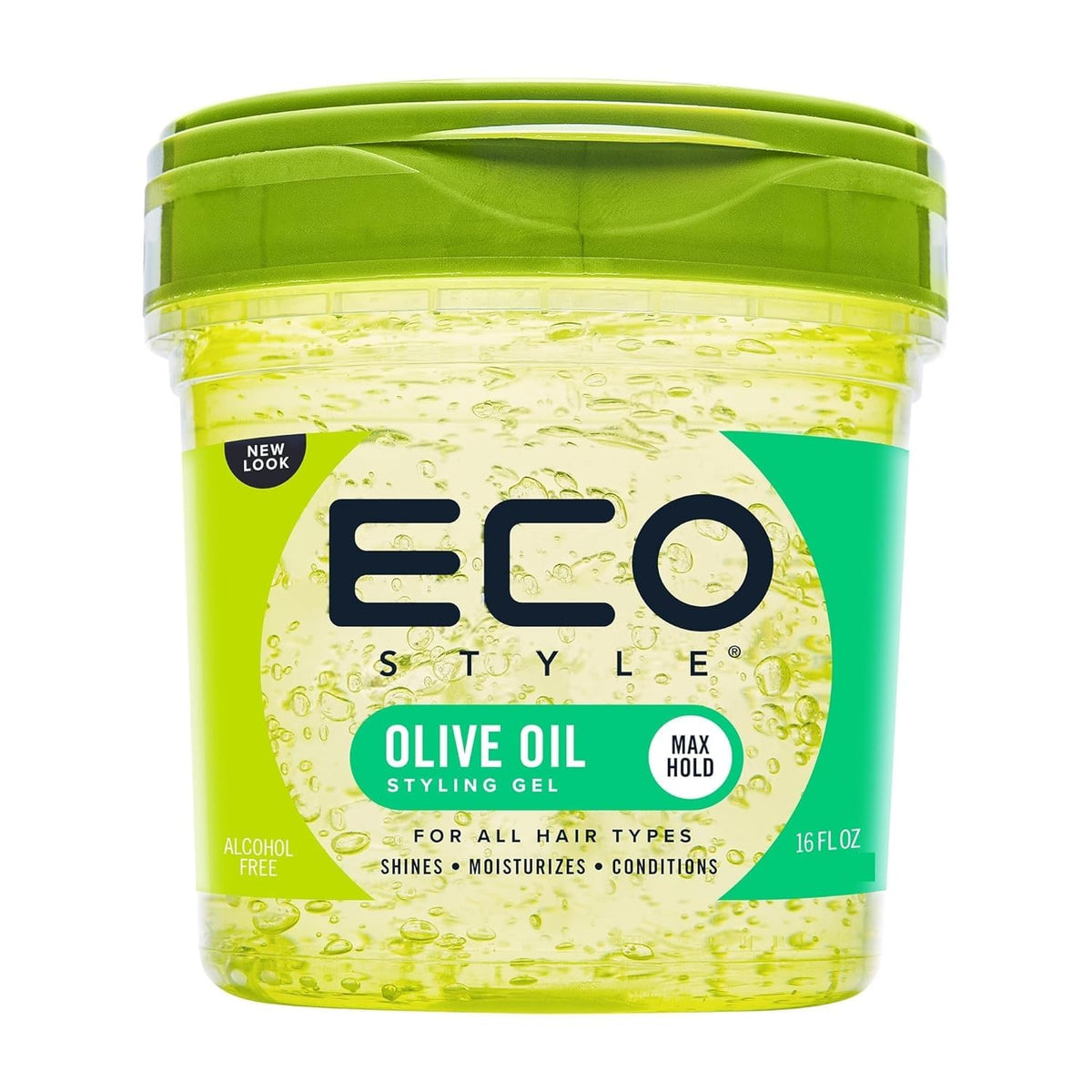 Eco Style Gel Coiffant à l'Huile d'Olive 260g vue de face
