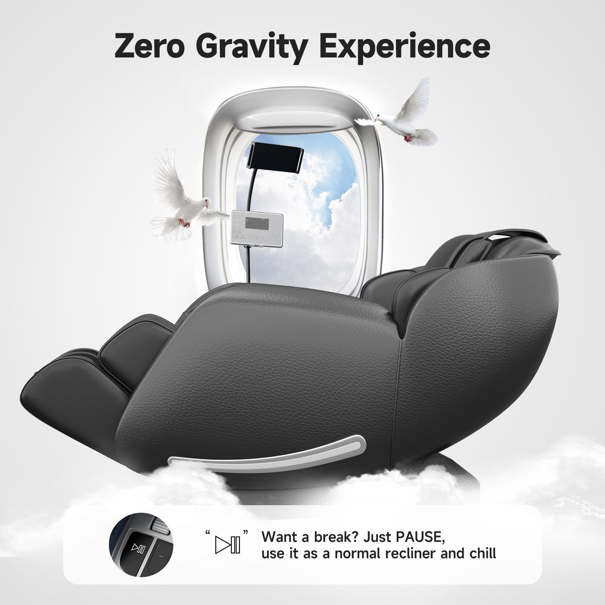 Écran LCD du fauteuil de massage Real Relax