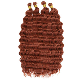 EERYA Cheveux Bouclés 18 Pouces avec accessoires