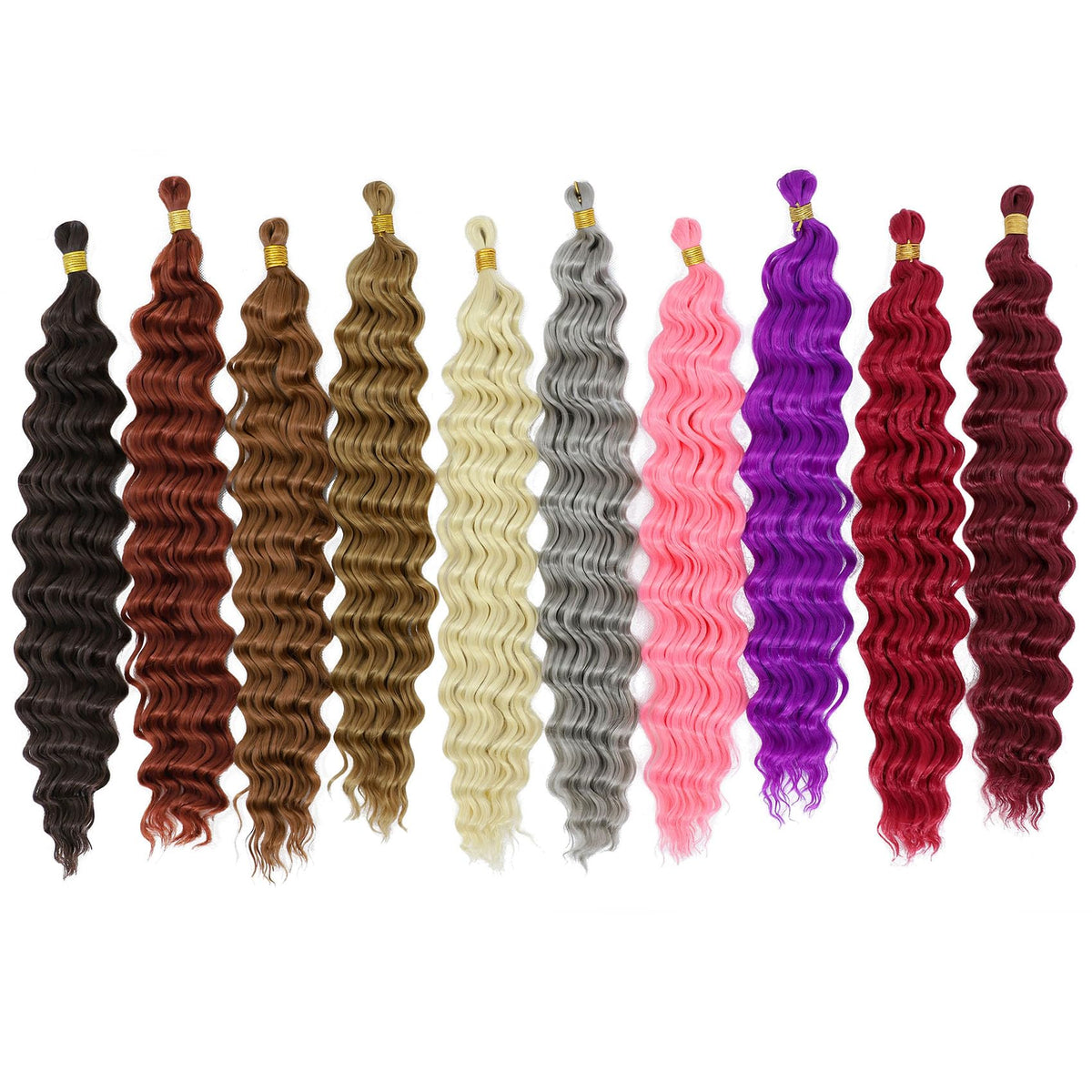 EERYA Cheveux Bouclés 18 Pouces présentation en boîte
