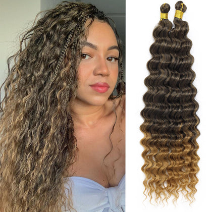 EERYA cheveux bouclés 24 pouces modèle T1B/27 vue de face