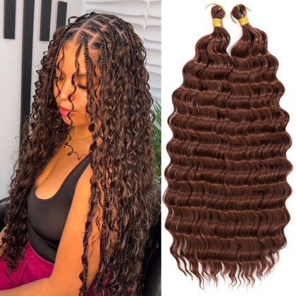 EERYA Cheveux Bouclés Longs 18 pouces vue avant