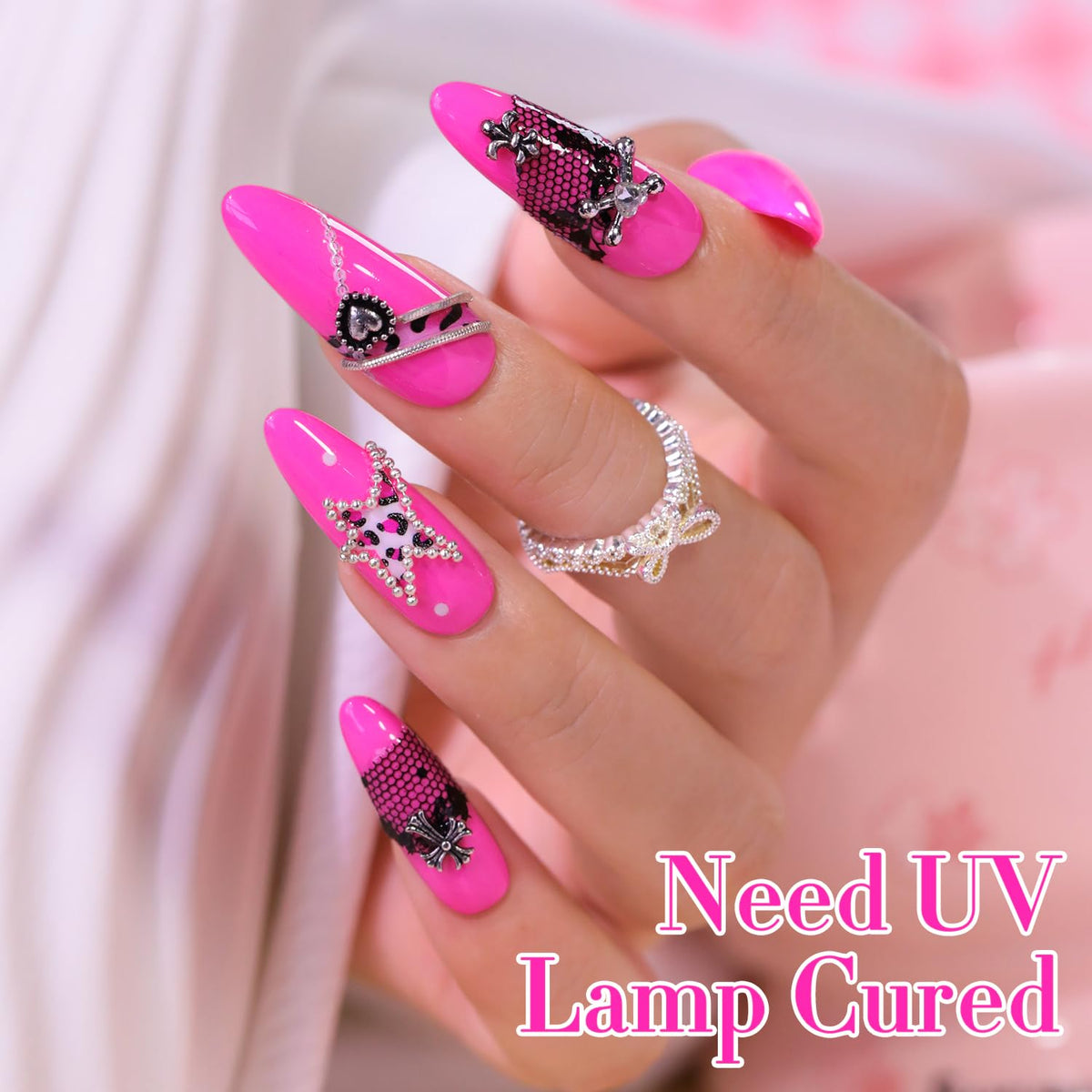 Effet brillant du vernis gel Double Rhythm après application