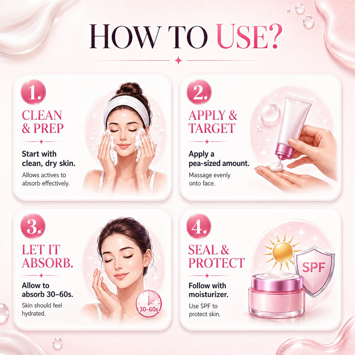 Effets hydratants de la crème Seora skins sur la peau