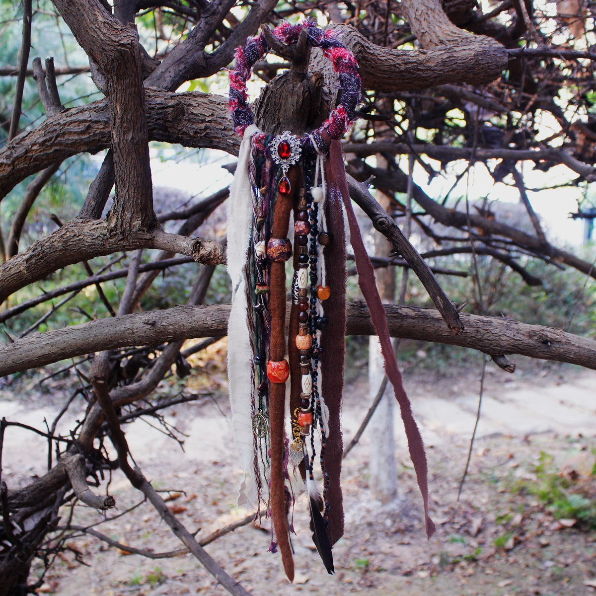 Élastique pour dreadlocks avec accessoires de mode, présentation