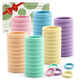 Élastiques à cheveux Bessrung 100 pcs en couleurs printanières