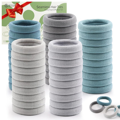 Élastiques à cheveux Bessrung 100PCS, vue de face