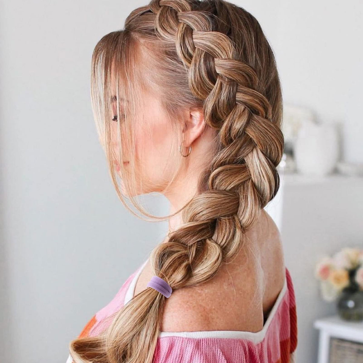 Élastiques à cheveux Bessrung dans une boîte de rangement