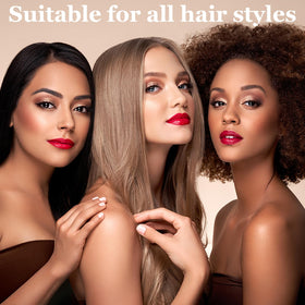 Élastiques à cheveux Bswox montrant leur texture douce
