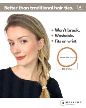Élastiques à cheveux Heliums en différentes couleurs