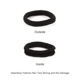 Élastiques à cheveux HOYOLS adaptés pour cheveux épais et bouclés