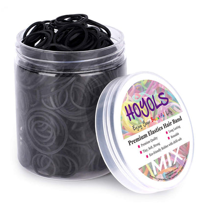 Élastiques à cheveux HOYOLS assortis, 600 pièces en conteneur