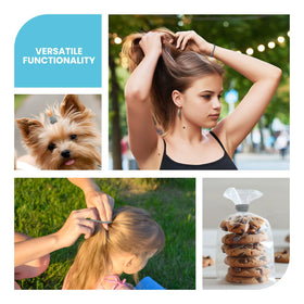 Élastiques à cheveux HOYOLS colorés avec des accessoires de coiffure
