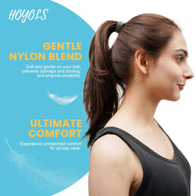 Élastiques à cheveux HOYOLS présentés dans leur emballage