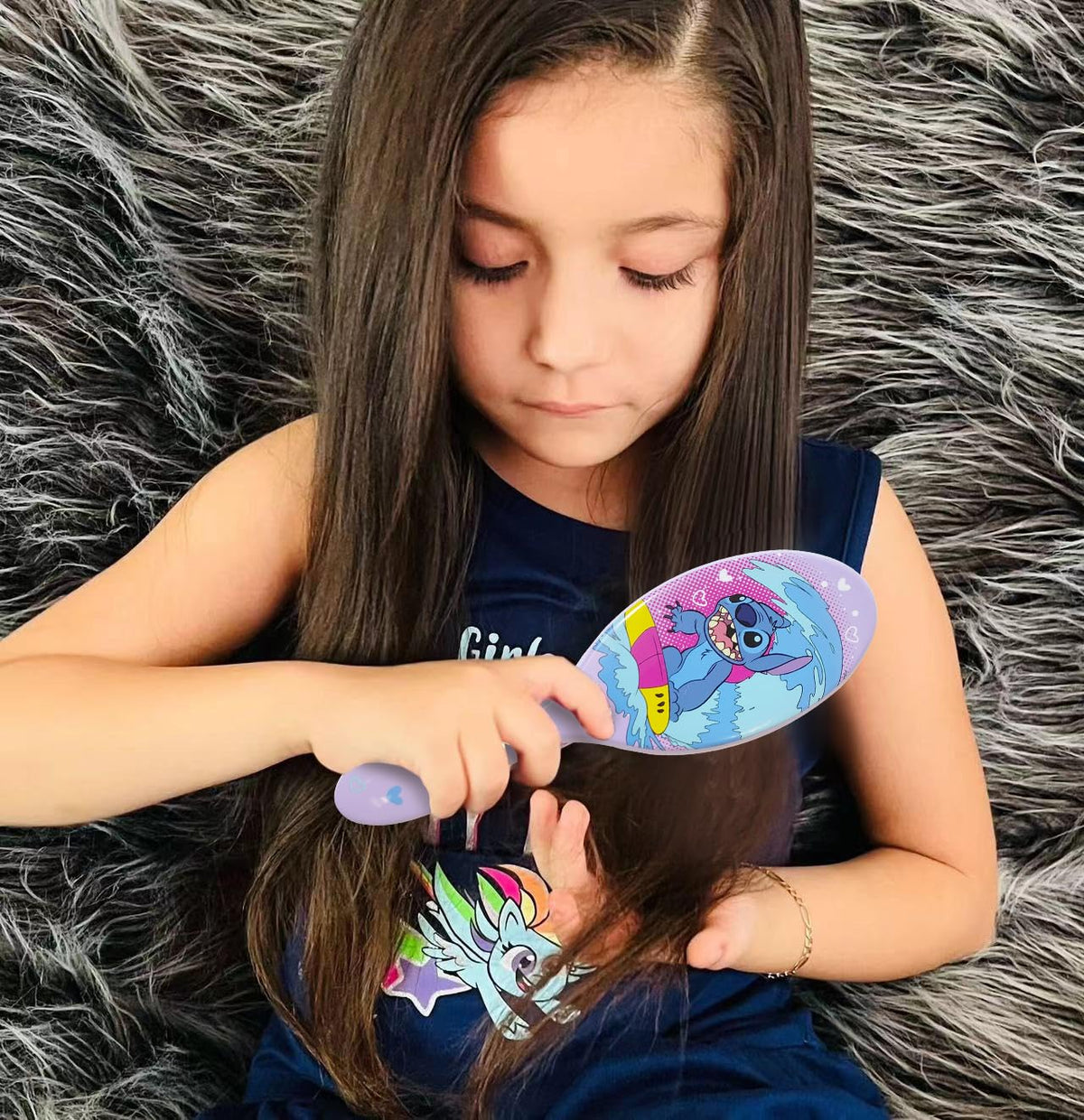 Élastiques à cheveux LUV HER en soie de couleurs variées