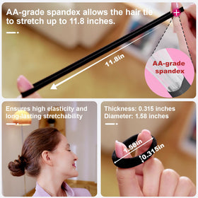 Élastiques à cheveux Wraphit en boîte cadeau élégante