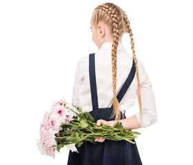 Élastiques à cheveux YOUXUAN sur une table, vue d'ensemble