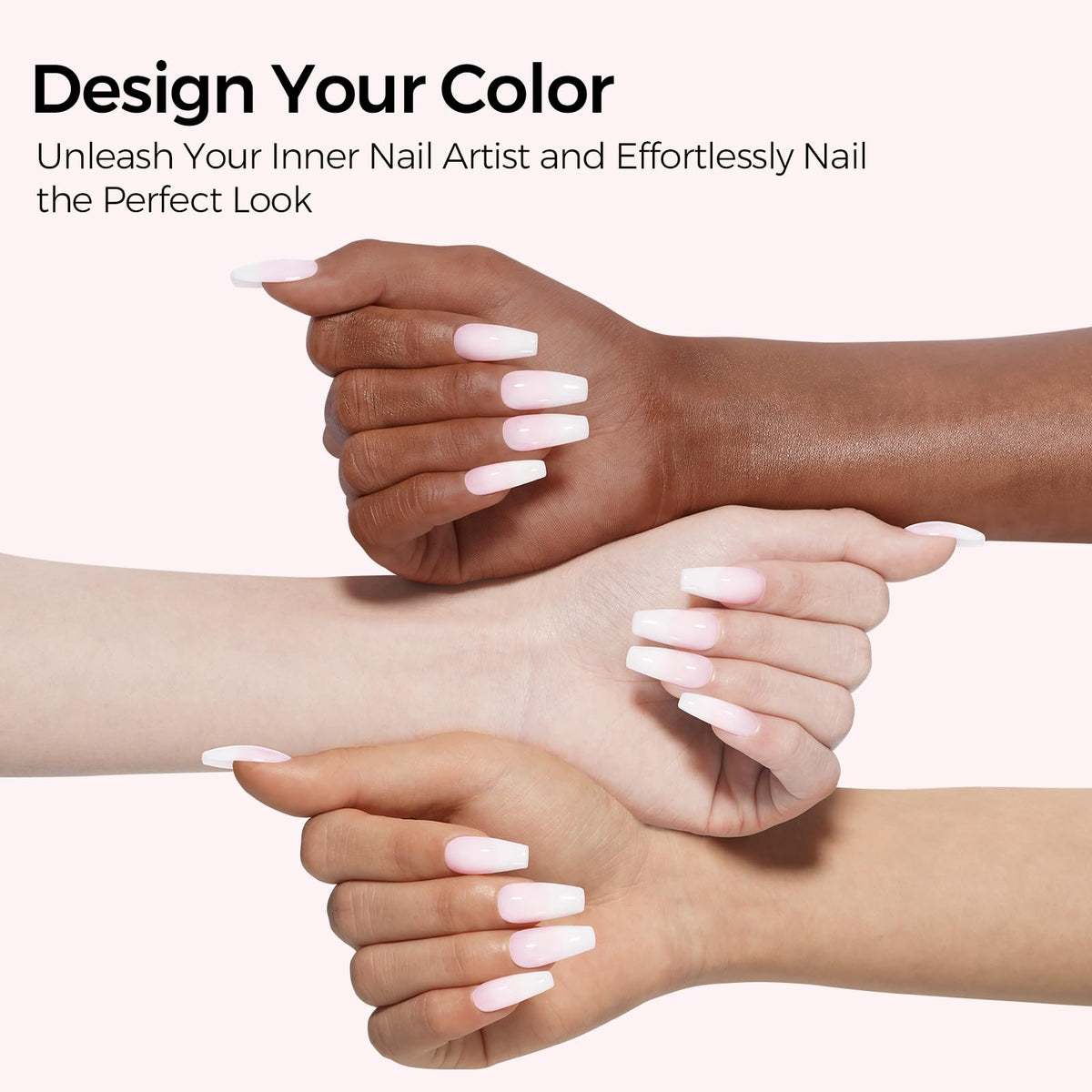 Éléments de manucure avec vernis gel TOMICCA