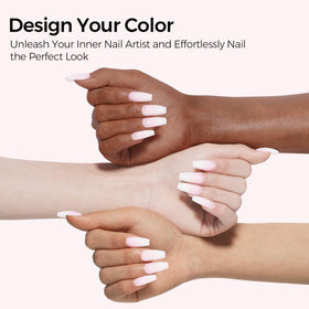 Éléments de manucure avec vernis gel TOMICCA