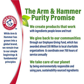 Éléments naturels dans le déodorant Arm & Hammer