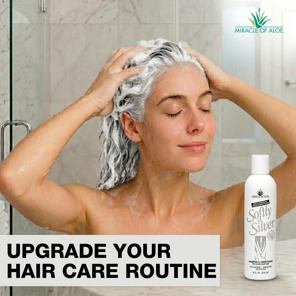 Éléments naturels utilisés dans le shampooing Miracle of Aloe