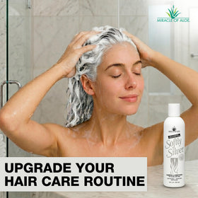 Éléments naturels utilisés dans le shampooing Miracle of Aloe
