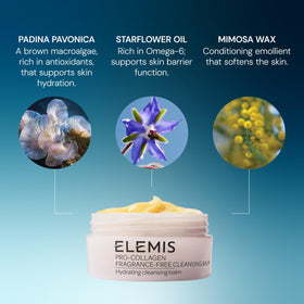 ELEMIS Baume Nettoyant Sans Parfum 100g côté du pot