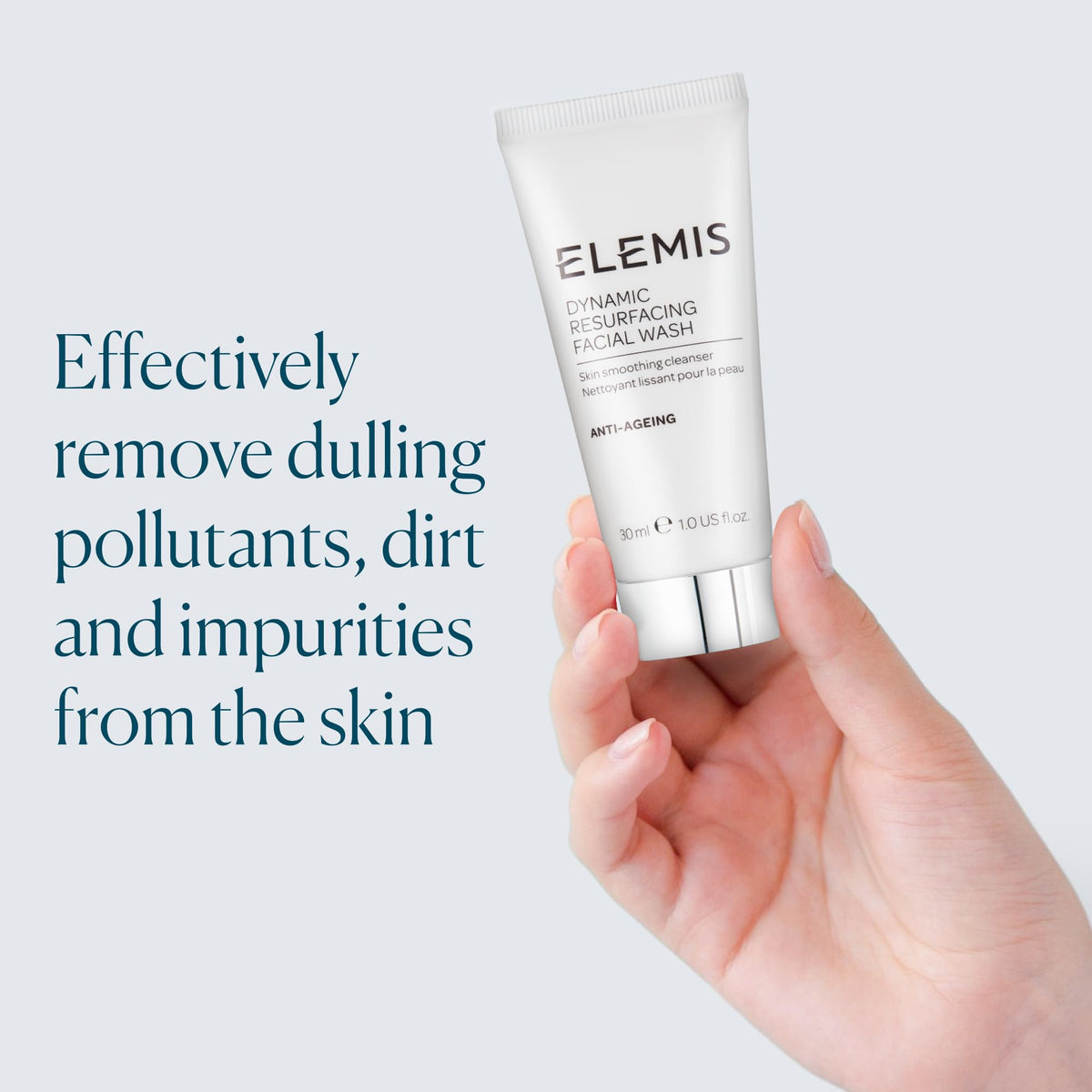 ELEMIS Gel Nettoyant Visage Dynamique 30ml avec bouchon ouvert