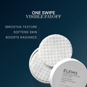 ELEMIS Pads Exfoliants, gros plan sur la texture du pad