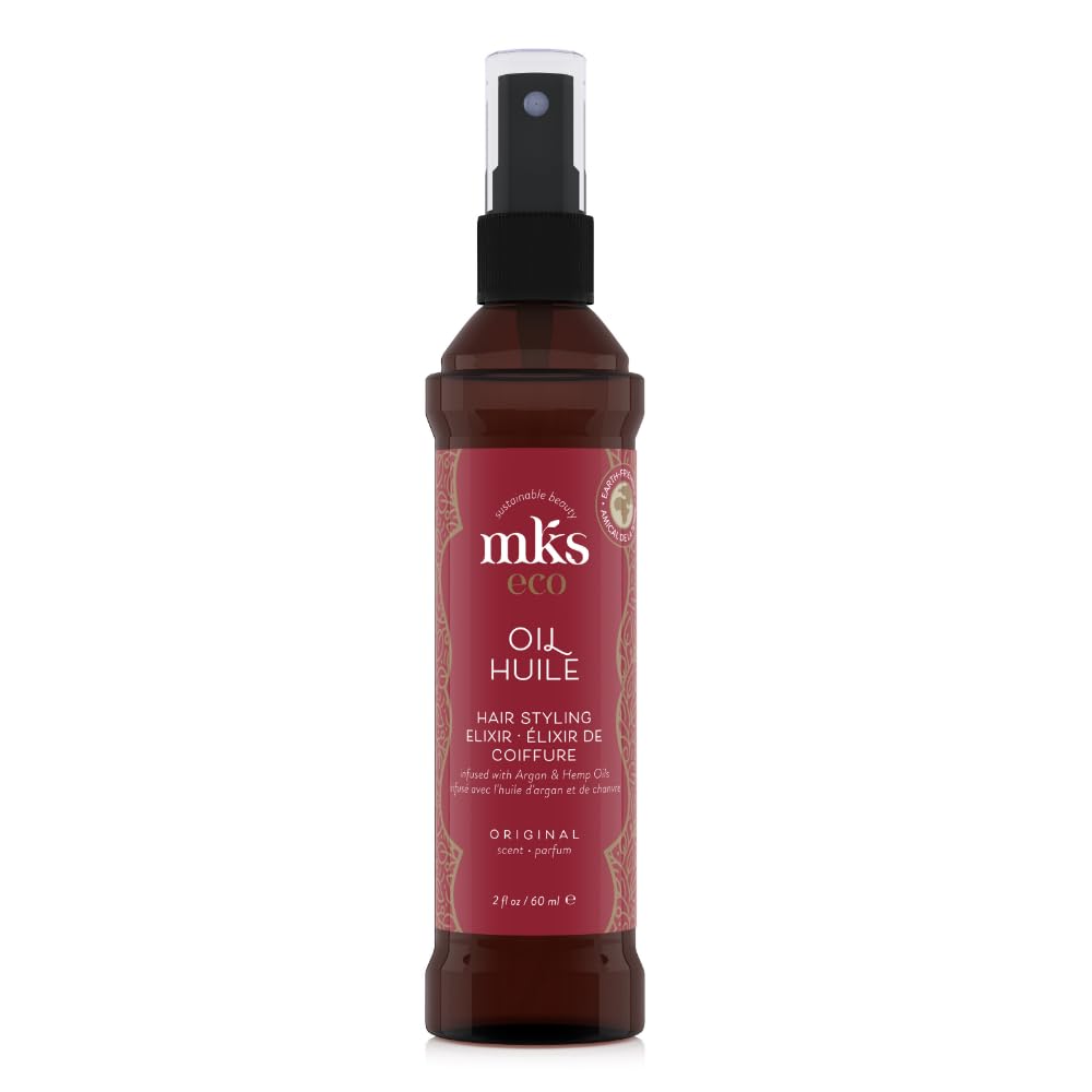 Élixir capillaire MKS eco Oil 2 fl oz d'Earthly Body, vue avant