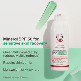 EltaMD Crème Solaire Minérale SPF 50 flacon arrière