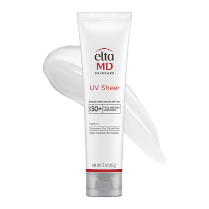 EltaMD Crème Solaire SPF 50+ tube avant avec design épuré